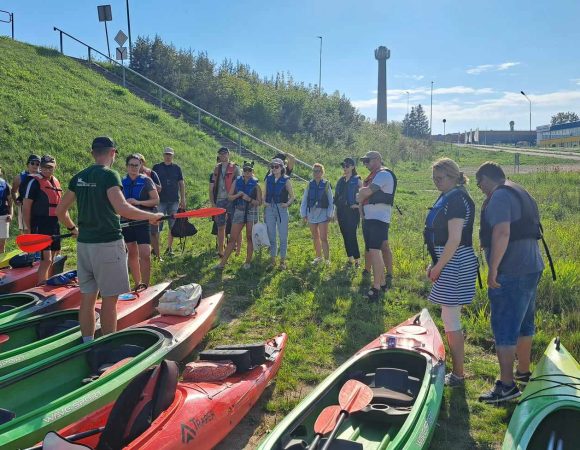 Ekspedicija „Baidarė upėje“: baidarių irklavimo pradžiamokslis