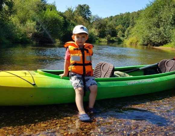 Misija įmanoma – kad išvyka baidare su mažamečiais taptų malonumu
